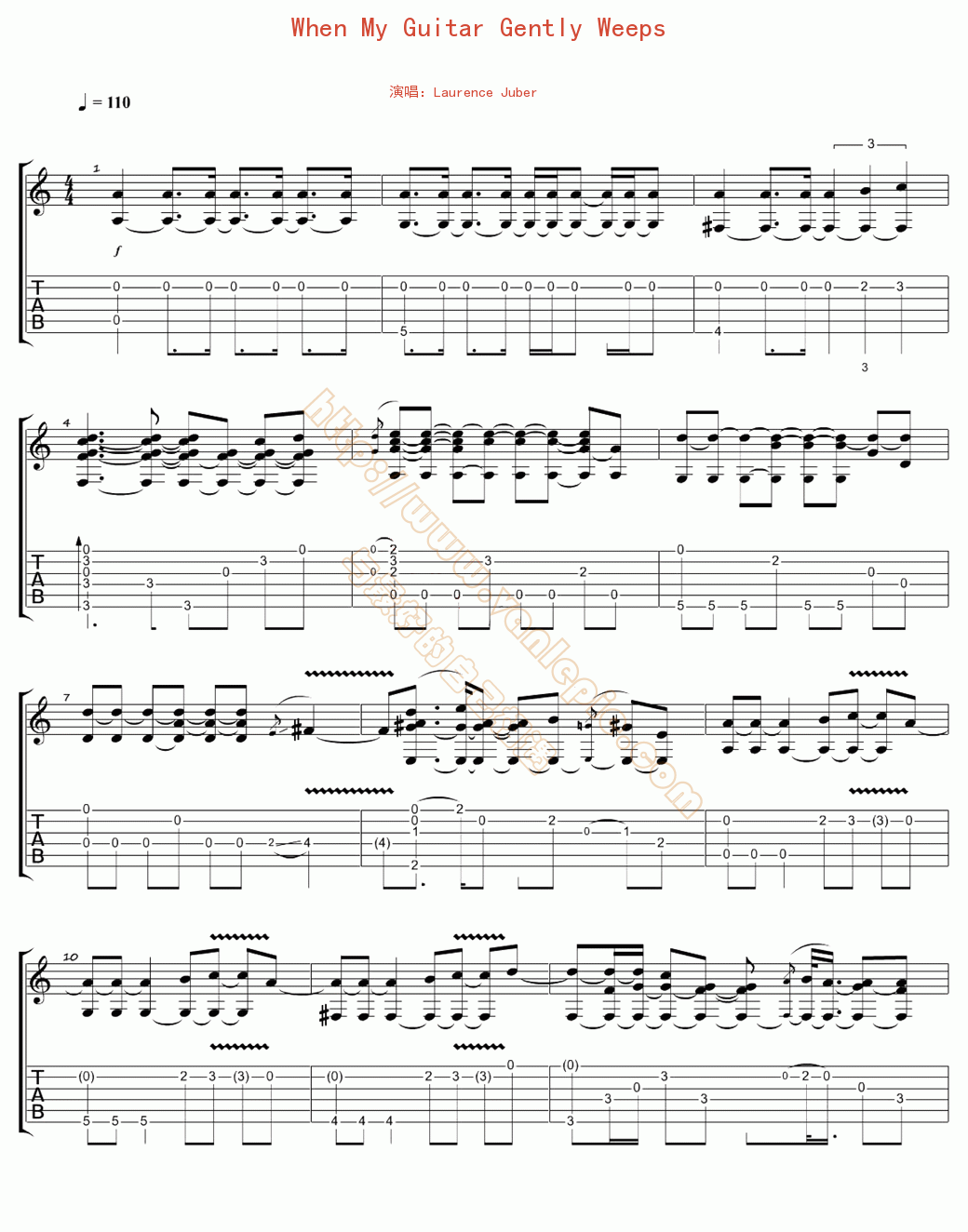 When My Guitar Gently Weeps