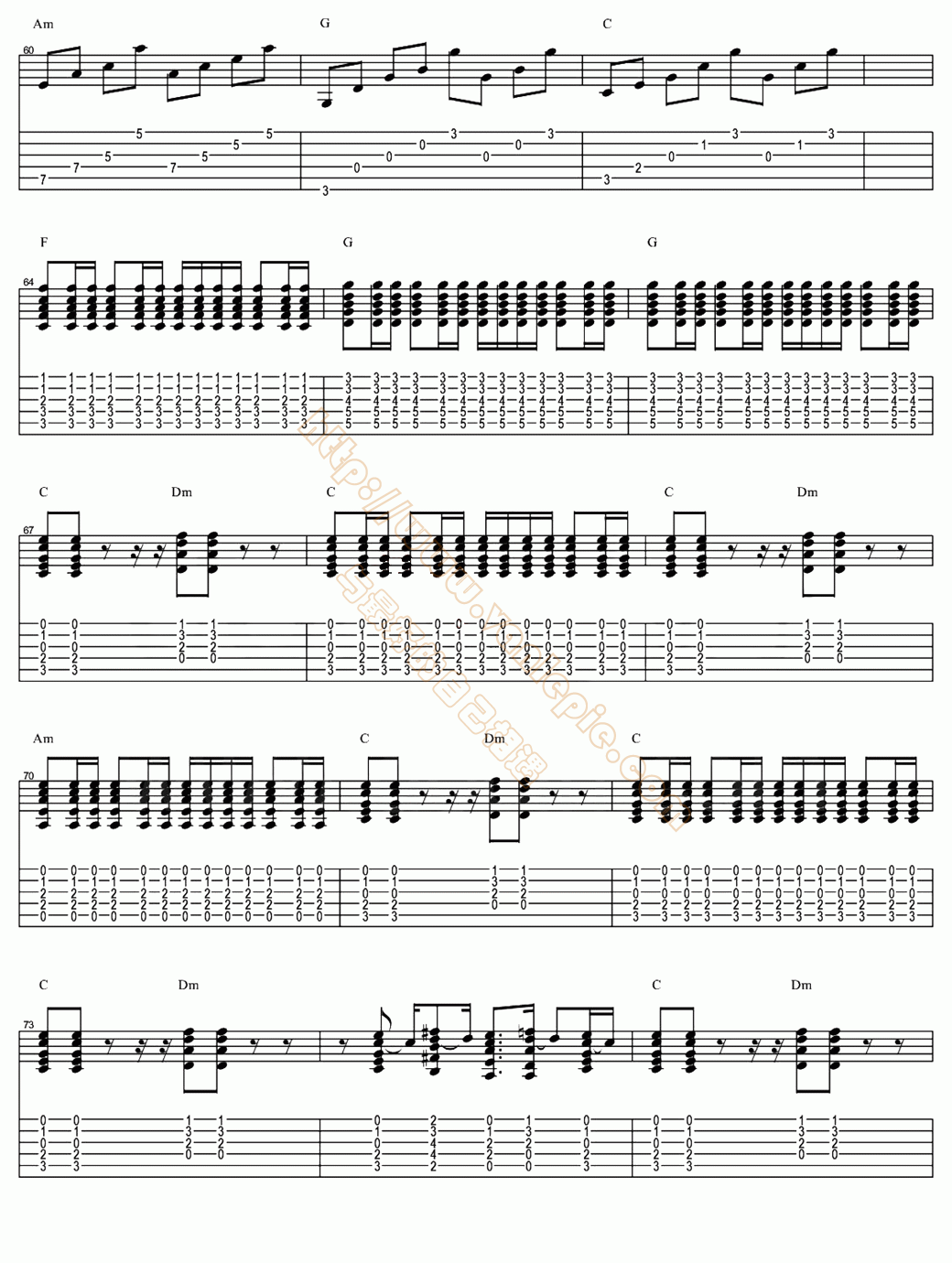 We Don't Wanna Make It Without You(指弹版)