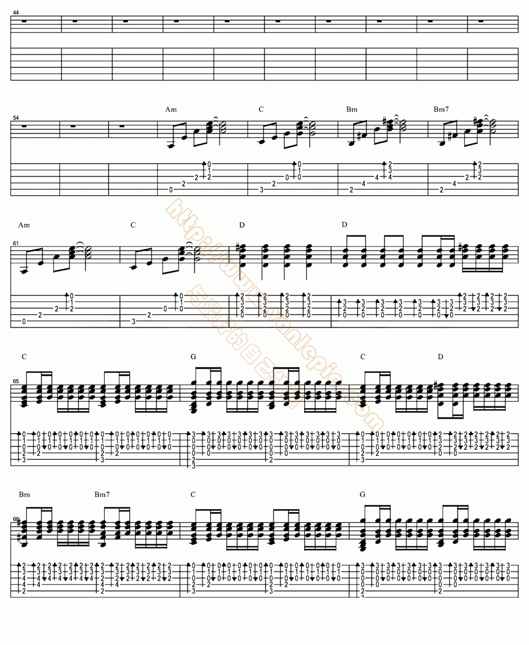 Love(指弹版)