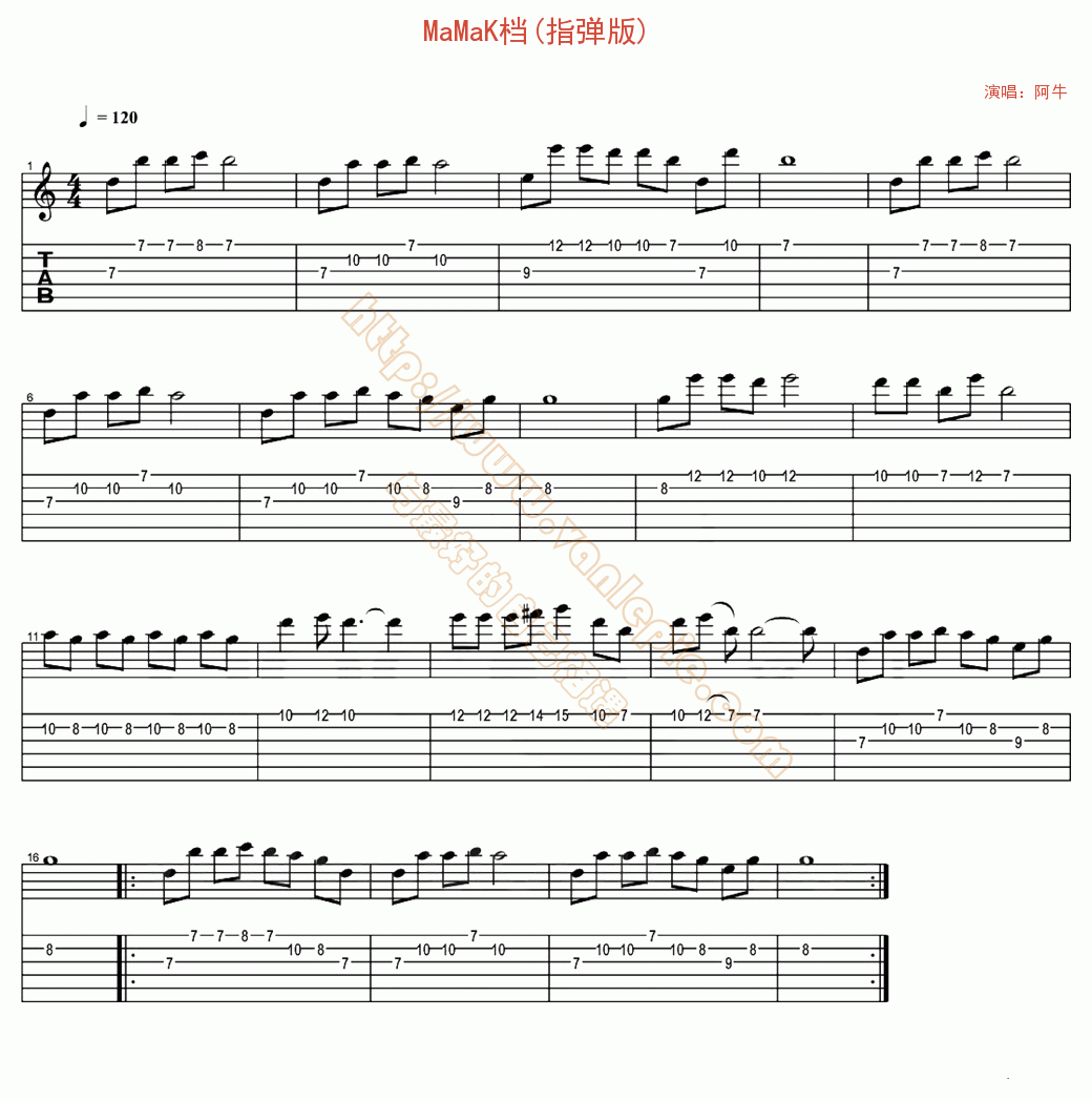 MaMaK档（指弹）